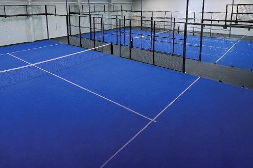Indoor Standard Padel court Indoor Standard Padel court