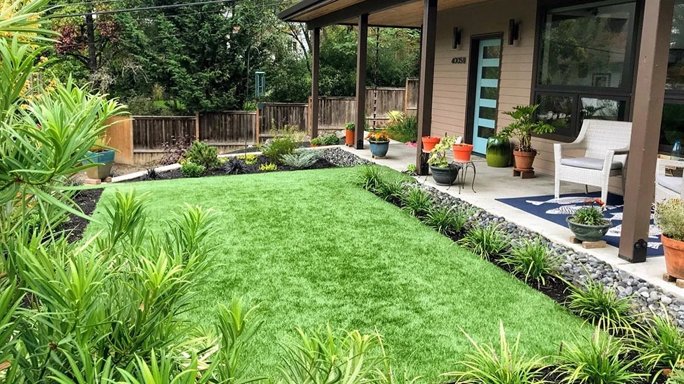 Fake Grass Garden Design Fake Grass Garden Design